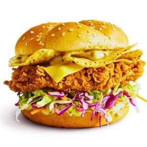 Zinger Crunch Burger Combo